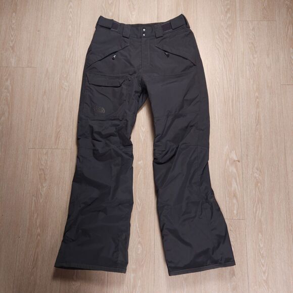 North Face Snow Pants Mens Small Black DryVent Waterproof Ski Outdoor Adjustable - Picture 1 of 13
